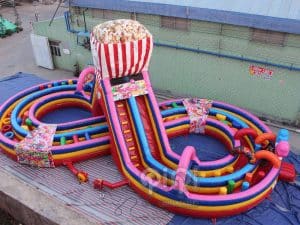 Gaint Candy inflatable obstacle course QOB 3545 1