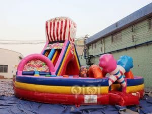 Gaint Candy inflatable obstacle course QOB 3545 3